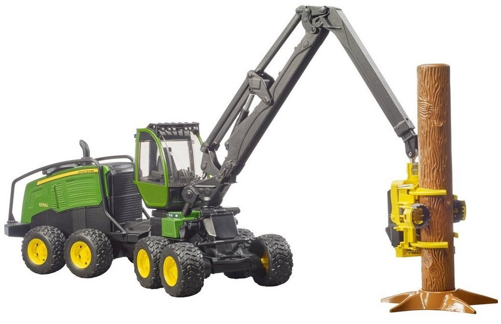 Bruder John Deere 1270G Комбайн с 1 бревном (2135)