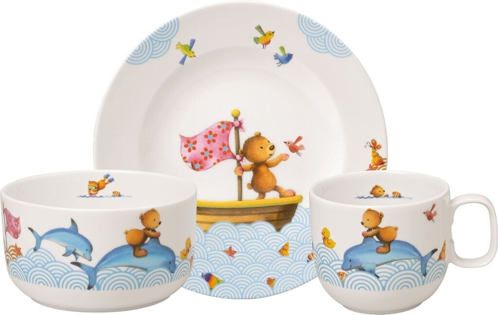 Villeroy & Boch Детский набор 3 шт Happy as a Bear