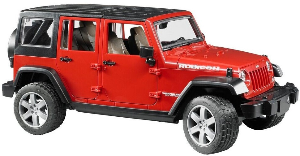Bruder Jeep Wrangler Unlimited Rubicon красный