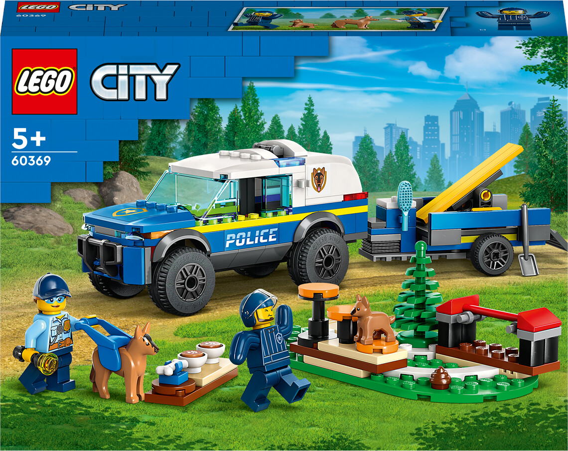 LEGO City - Мобильная дрессировка полицейских собак (60369)