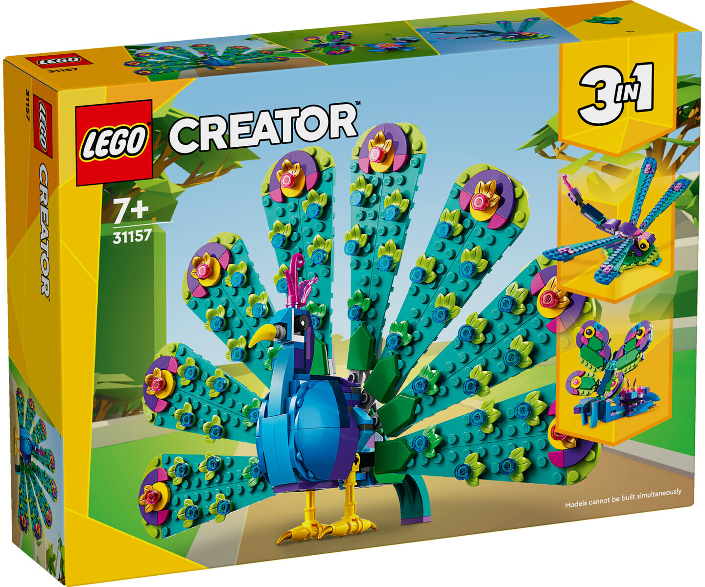 LEGO Creator 3-в-1 Экзотический павлин (31157)