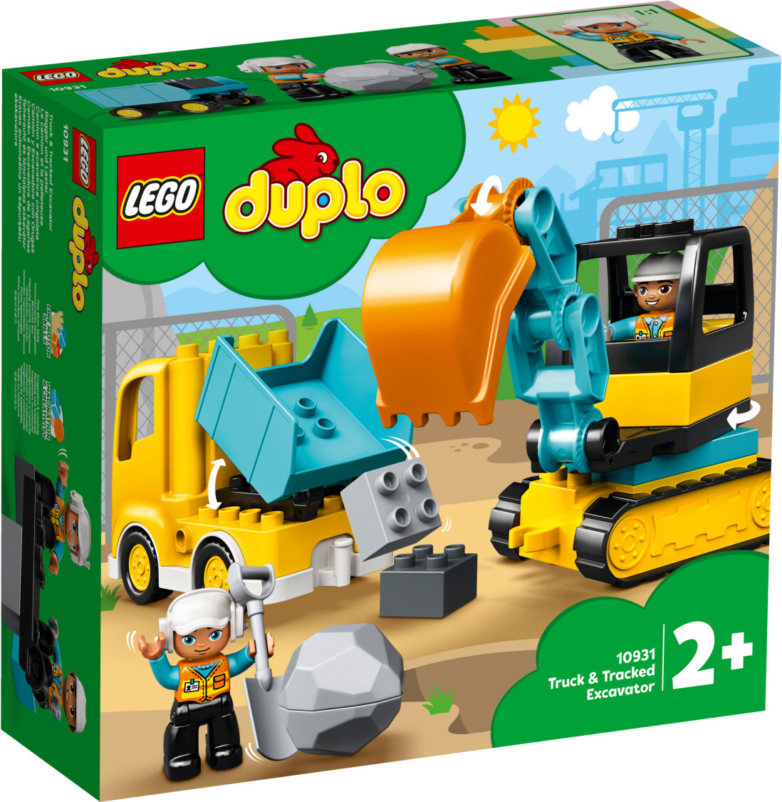 LEGO Duplo - Экскаватор и самосвал (10931)