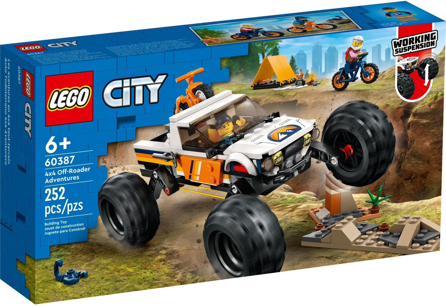 LEGO City Внедорожные приключения (60387)