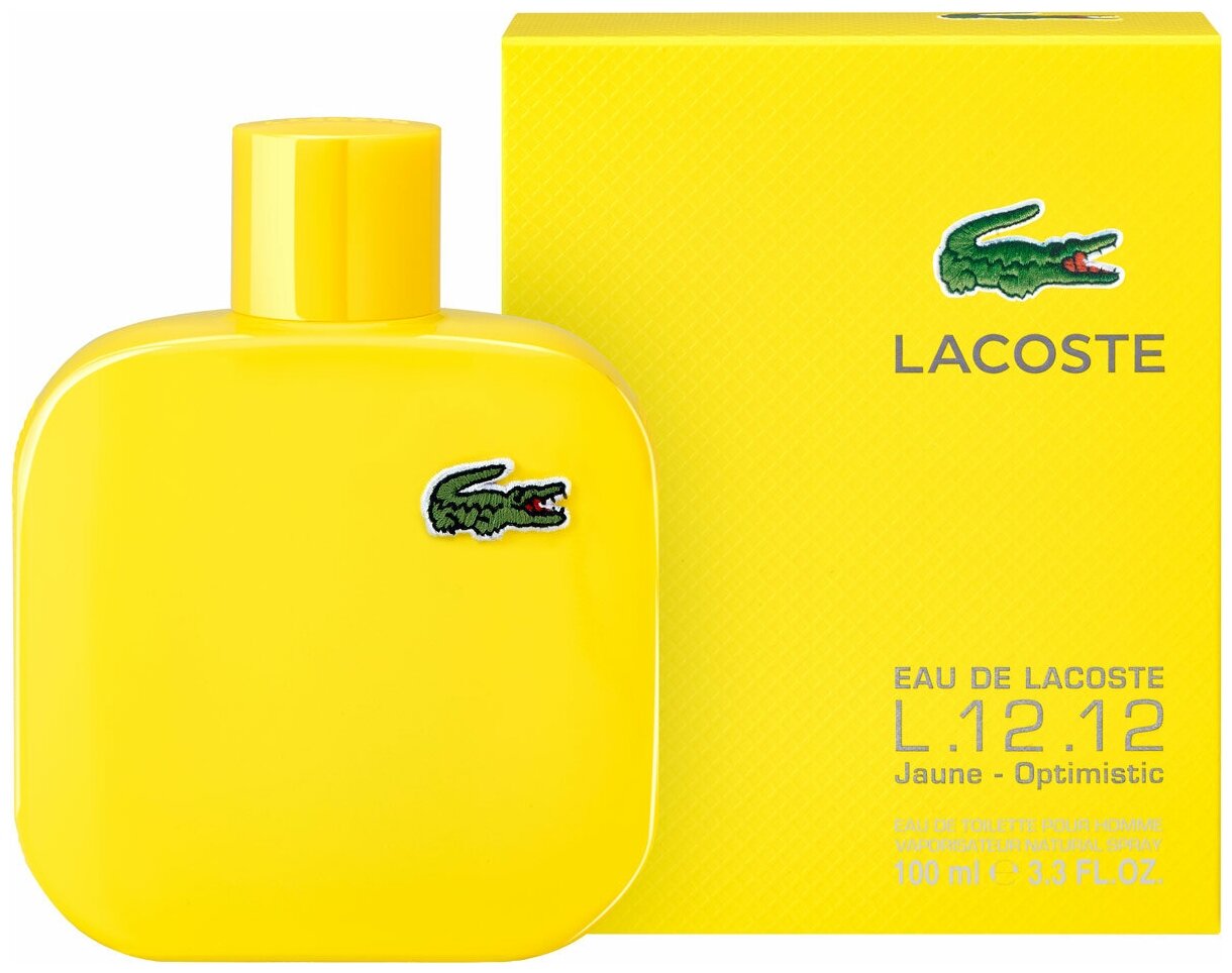 Lacoste L.12.12 Jaune Туалетная вода 175ml