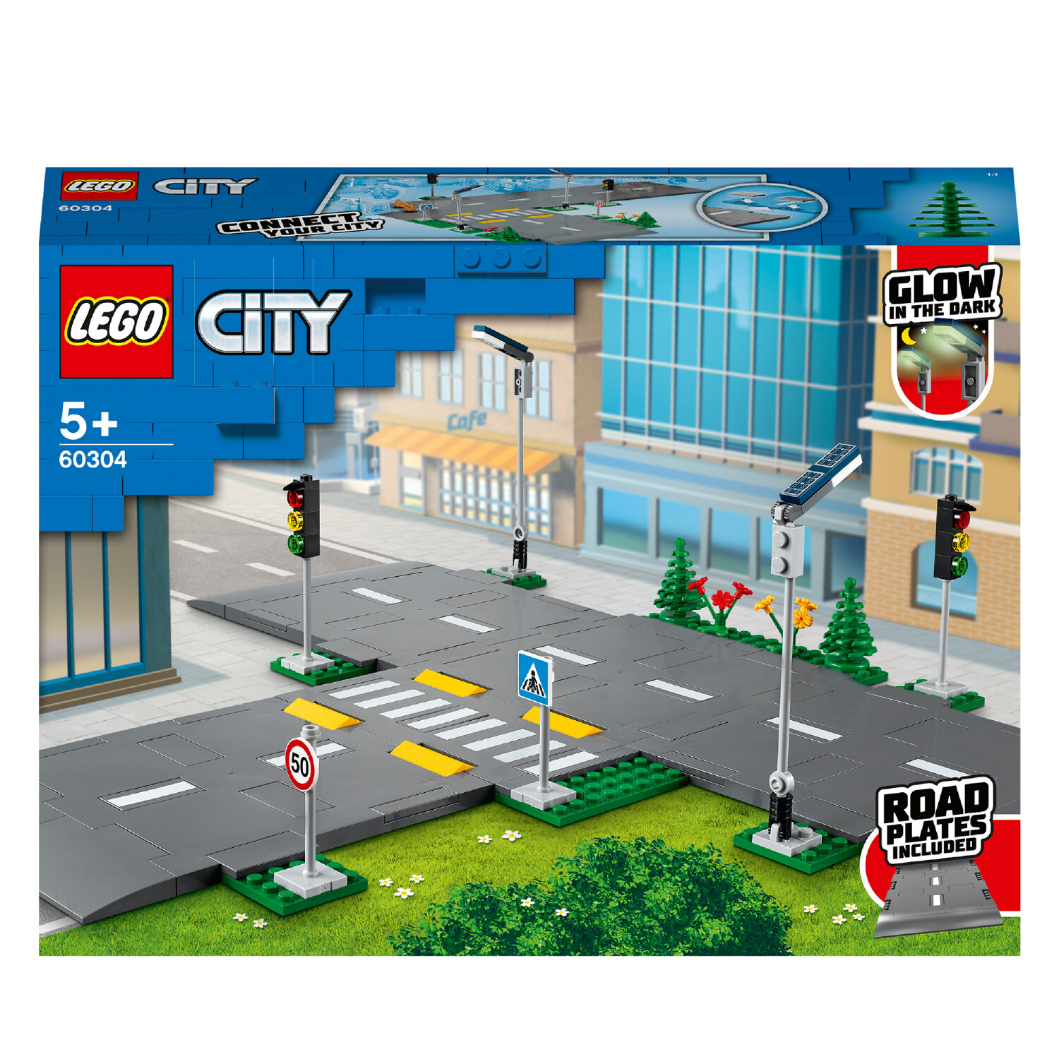 LEGO City - Перекрёсток с светофорами (60304)