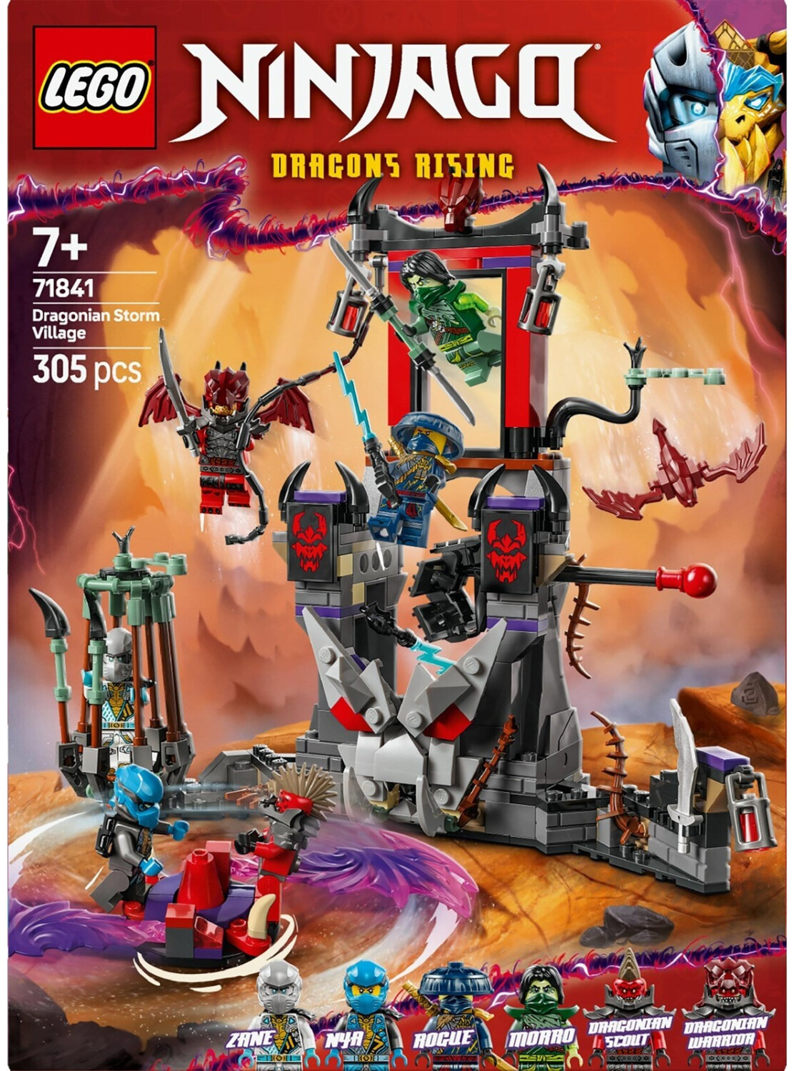 LEGO Ninjago - Деревня драконьей бури (71841)