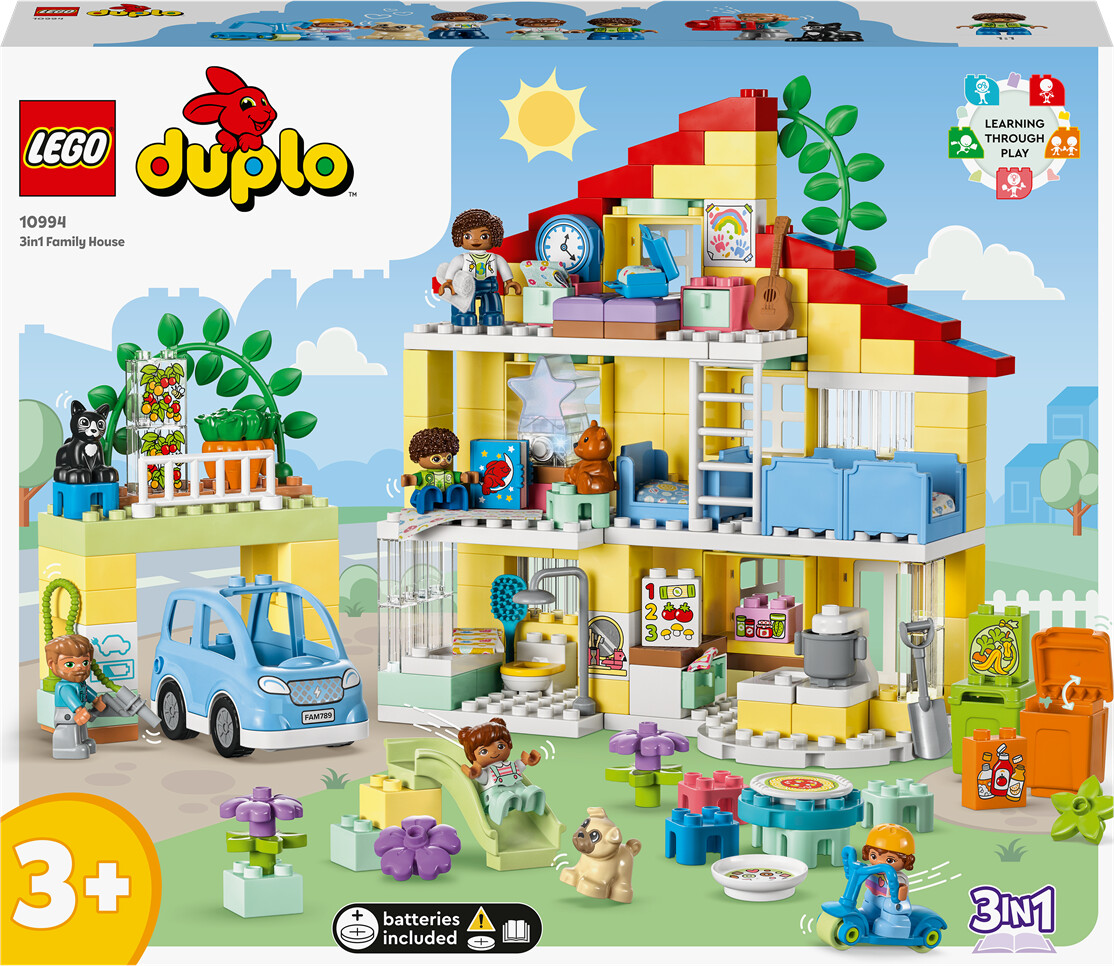 LEGO Duplo - 3 в 1 Семейный дом (10994)