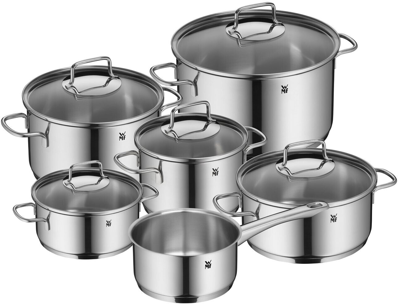 WMF Astoria набор кастрюль 6 шт. (7.8016.6040)