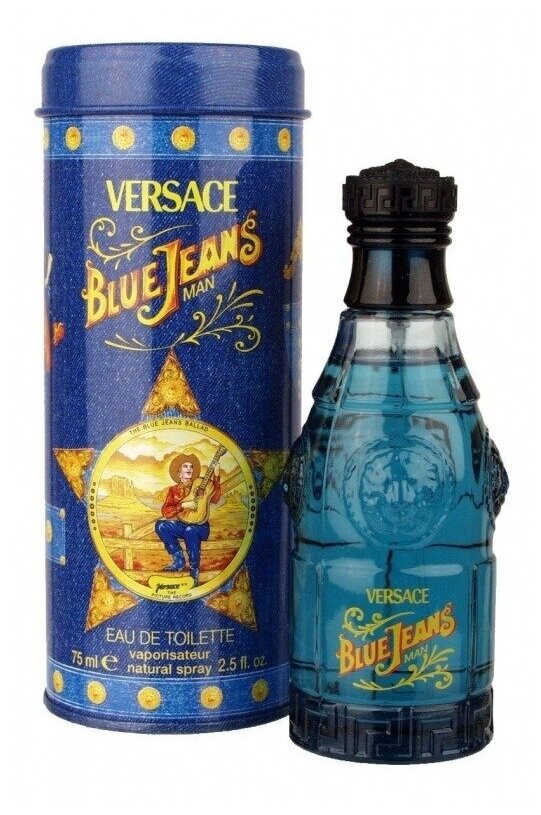 Versace Blue Jeans Man Туалетная вода 75ml