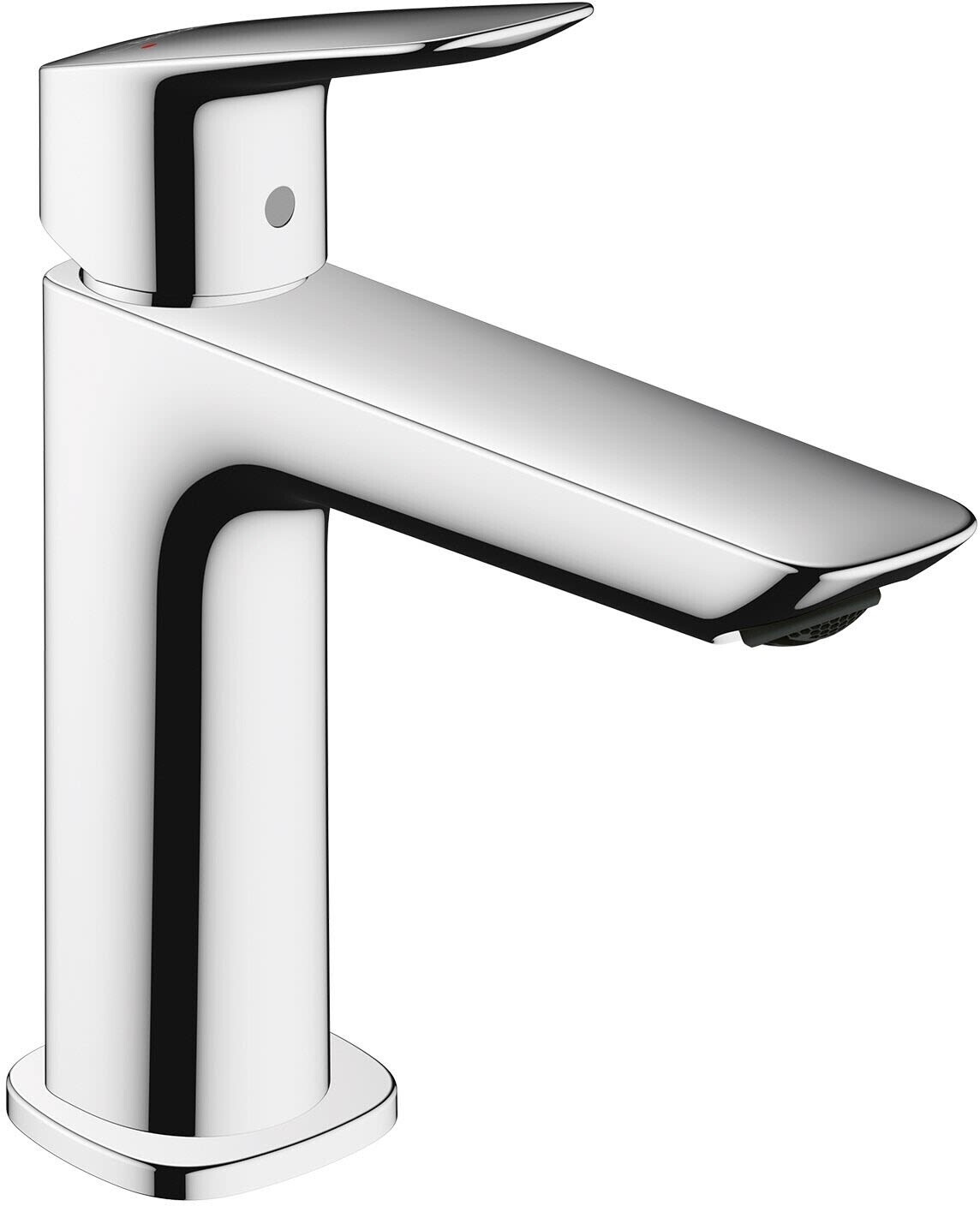 Hansgrohe Logis 110 Fine с Push-Open сливной гарнитурой (71252___) хром (71252000)
