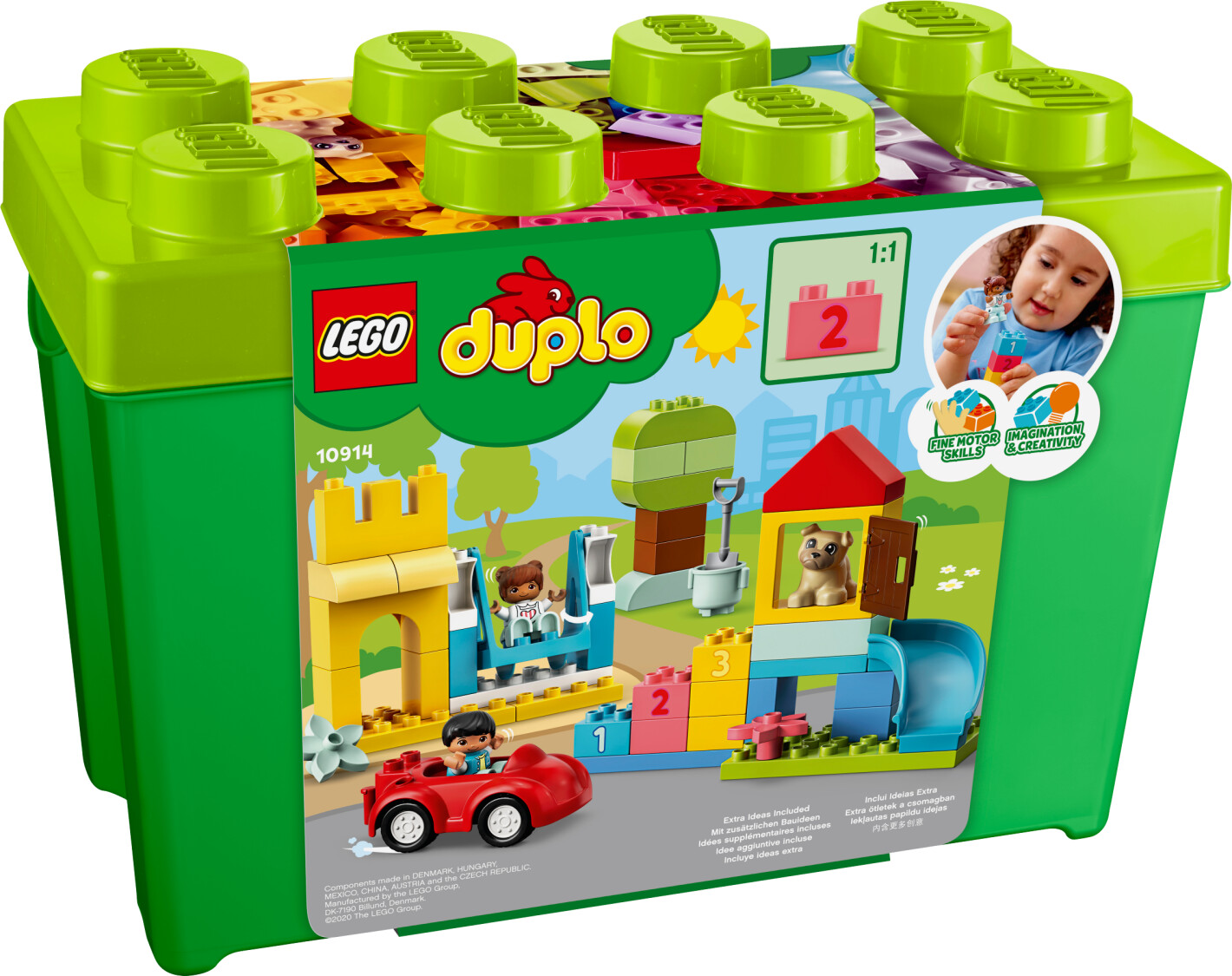 LEGO Duplo - Делюкс коробка с кирпичиками (10914)