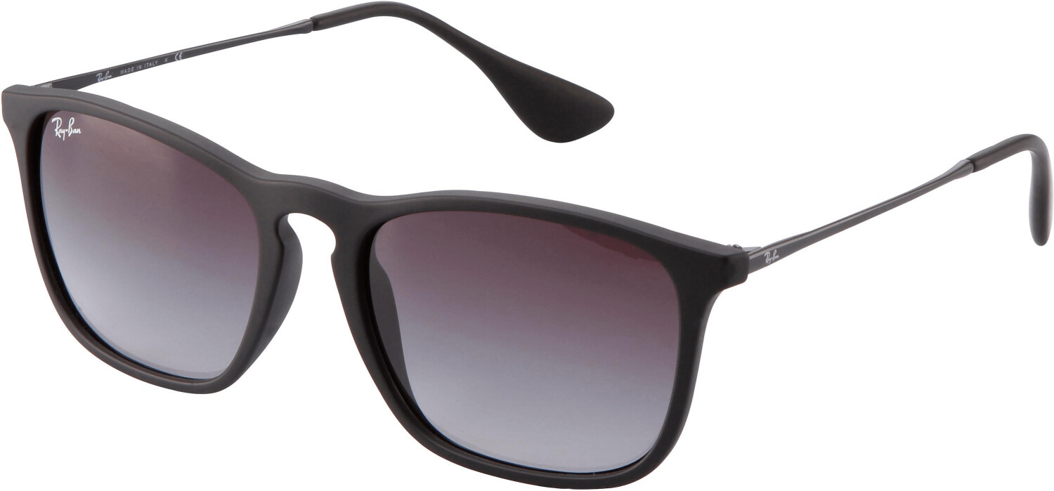 Ray-Ban Chris RB4187 622/8G (резиновый чёрный/серый градиент) (Без размера)