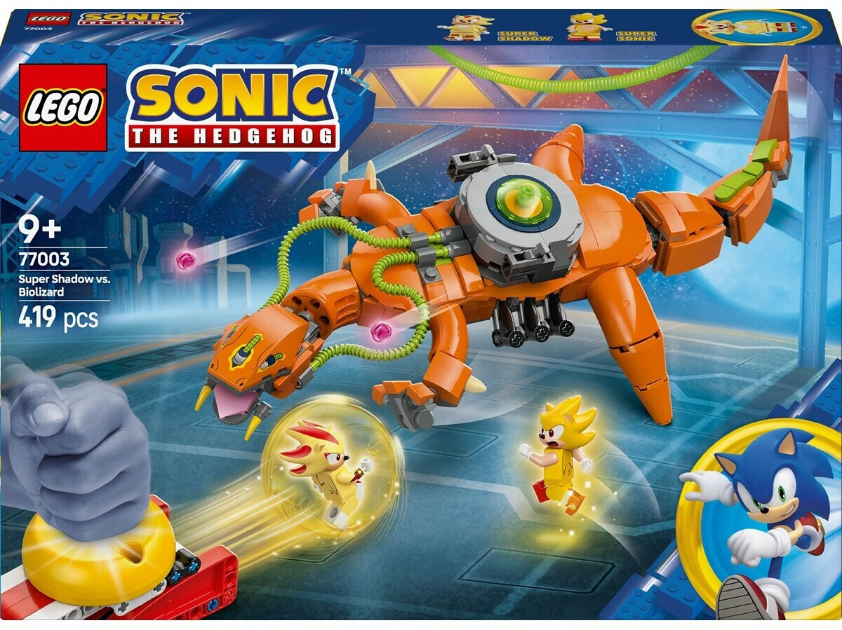 LEGO Sonic the Hedgehog - Super Shadow против Biolizard (77003)