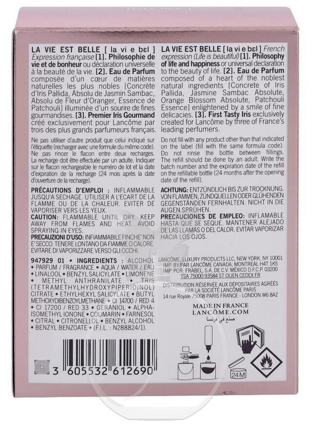 Lancôme La Vie est Belle Парфюмерная вода