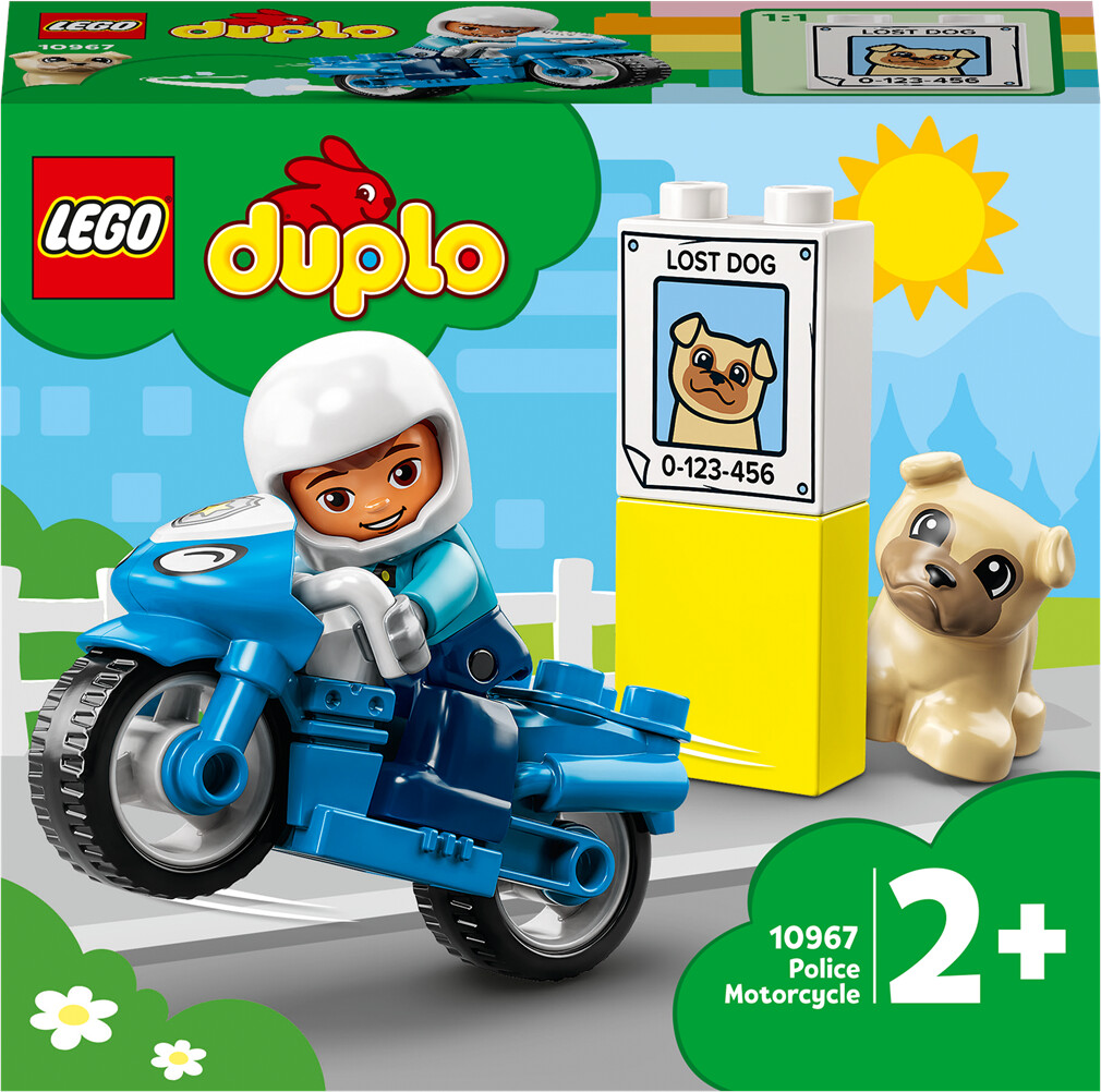 LEGO Duplo - Полицейский мотоцикл (10967)