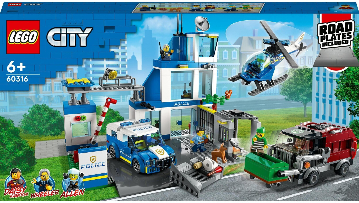 LEGO City - Полицейский участок (60316)
