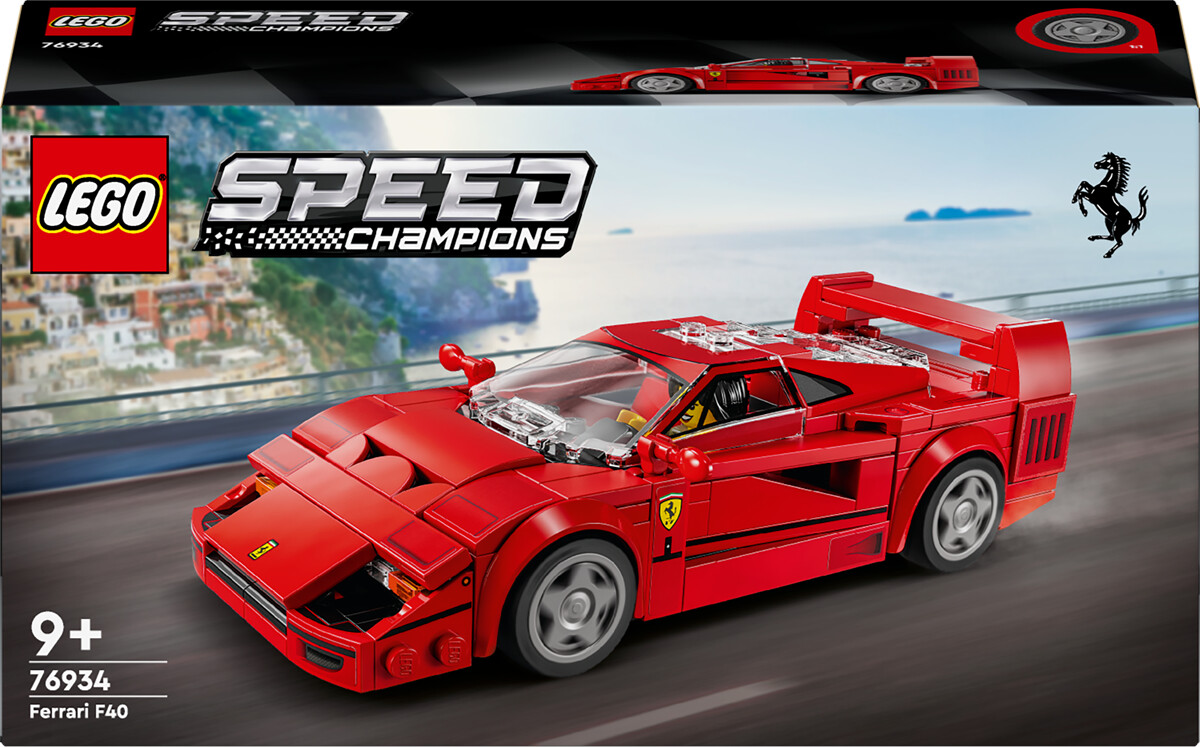 LEGO Speed Champions - Ferrari F40 Суперспортивный автомобиль (76934)