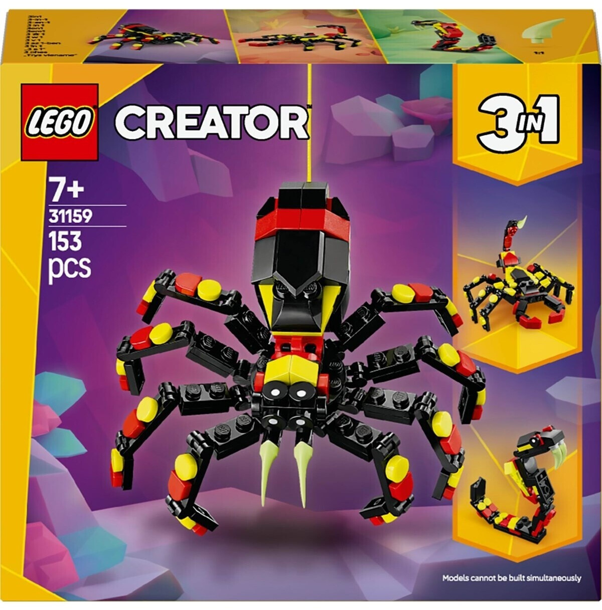 LEGO Creator 3-в-1 - Дикие животные: Паук-сюрприз (31159)