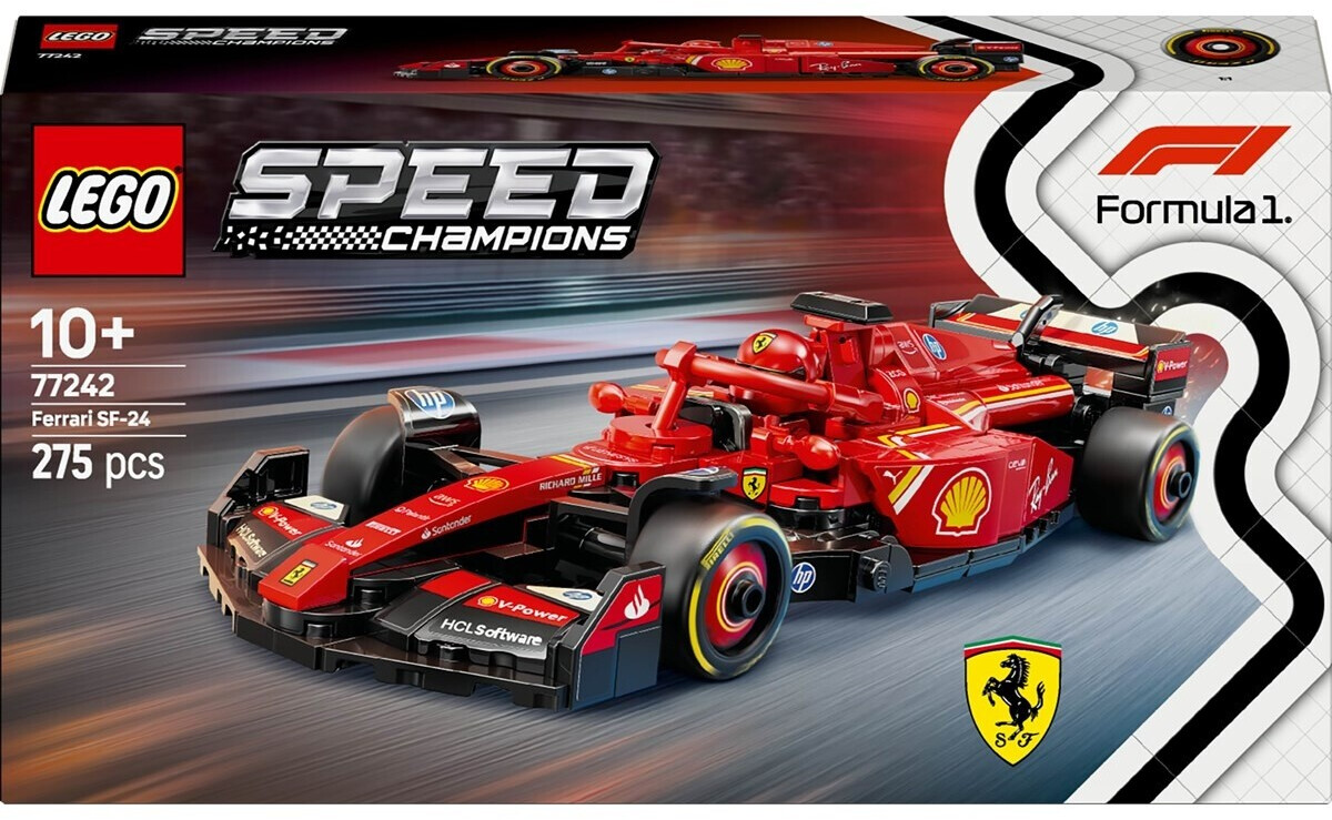 LEGO Speed Champions - Ferrari SF-24 гоночный автомобиль Формулы-1 (77242)